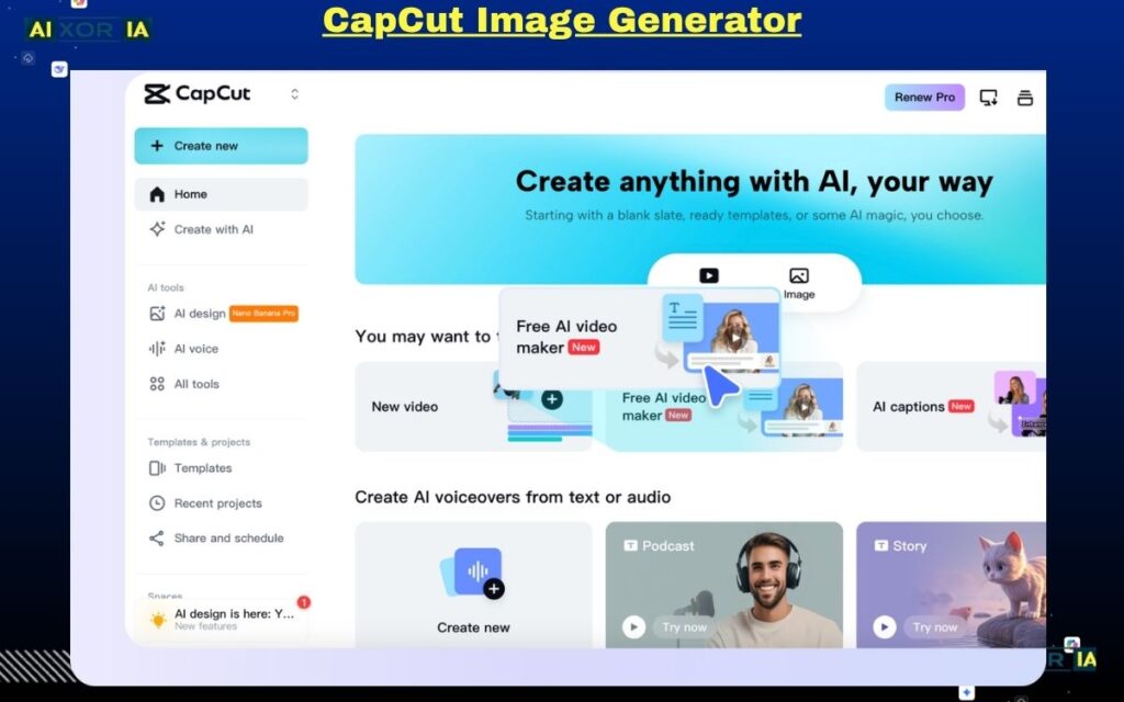 CapCut Image Generator