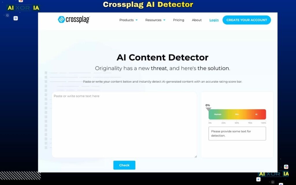 Crossplag AI Detector