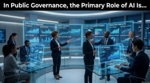 In Public Governance, the Primary Role of AI Is to