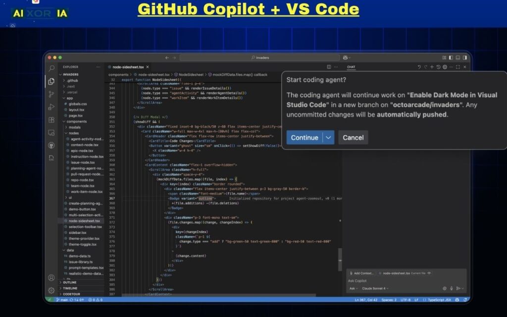 GitHub Copilot + VS Code