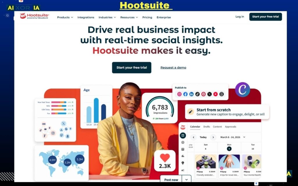 Hootsuite Best Social Media Management Tool