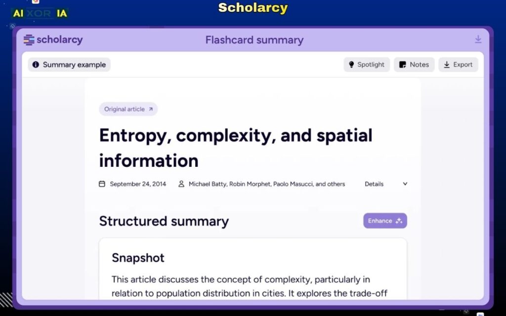 Scholarcy