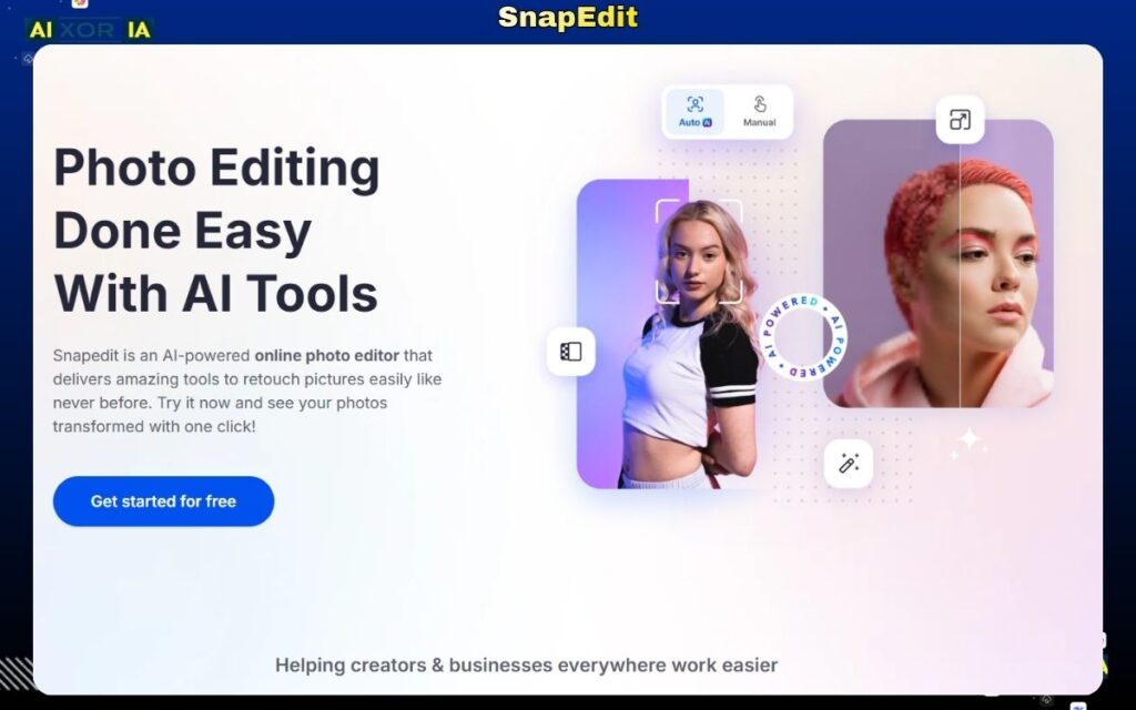 SnapEdit Best AI Eraser Tool