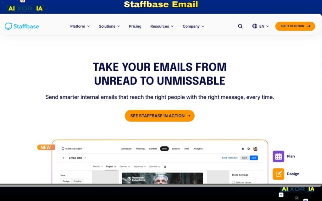 Staffbase Email Best Internal Email Newsletter Software in 2026