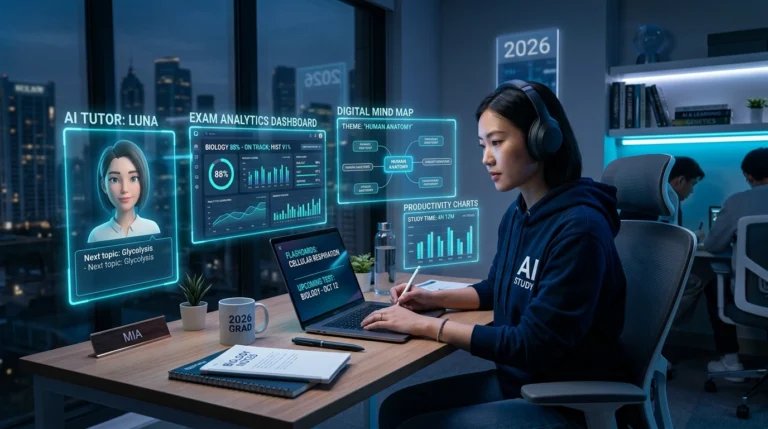 Best AI Tools for Studying in 2026 (Tested) – Free & Smart Study Apps for Students