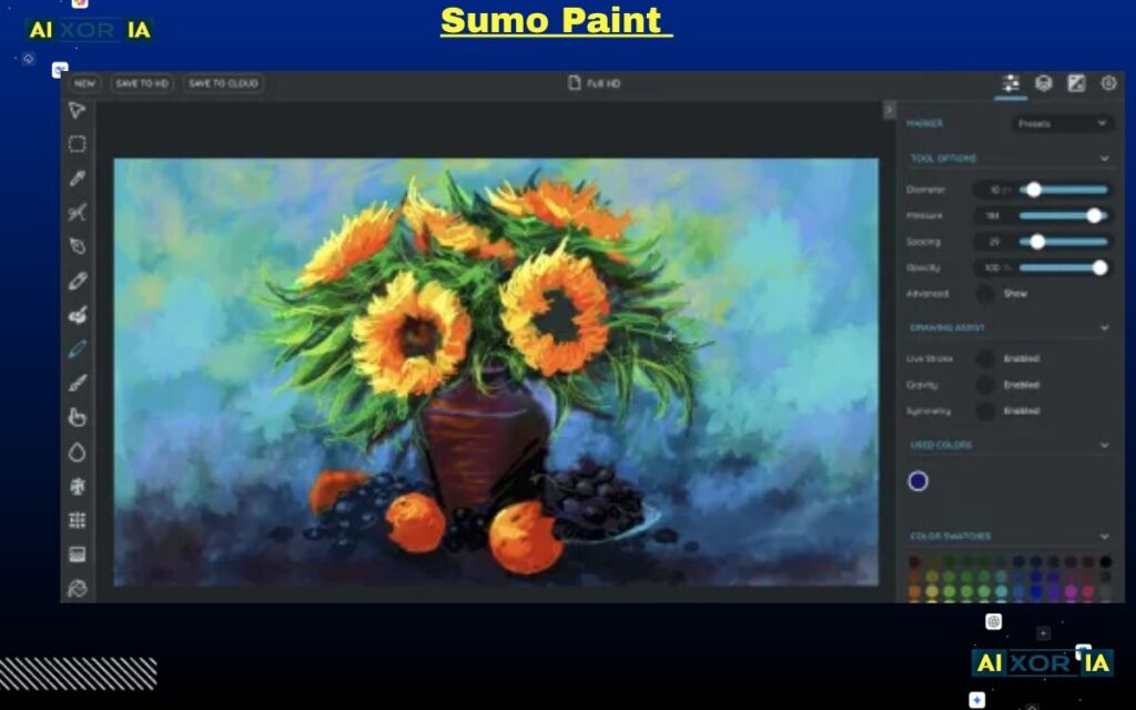 Sumo Paint  - 9 Best Free Photoshop Alternatives