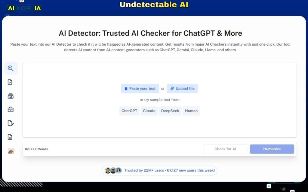Undetectable AI