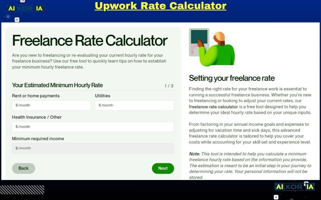 Upwork Rate Calculator