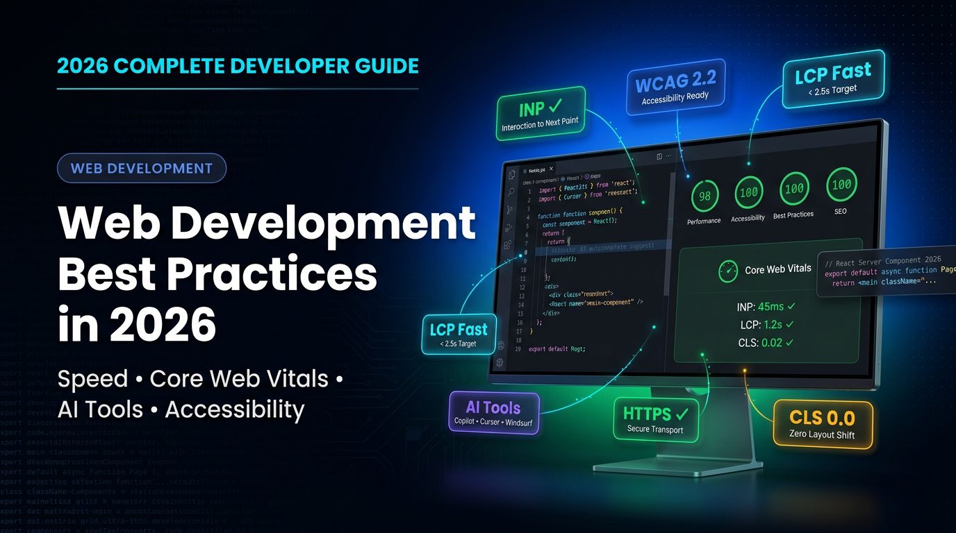 Web Development Best Practices in 2026 (Tested)