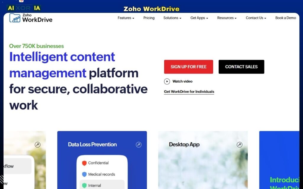 Zoho WorkDrive