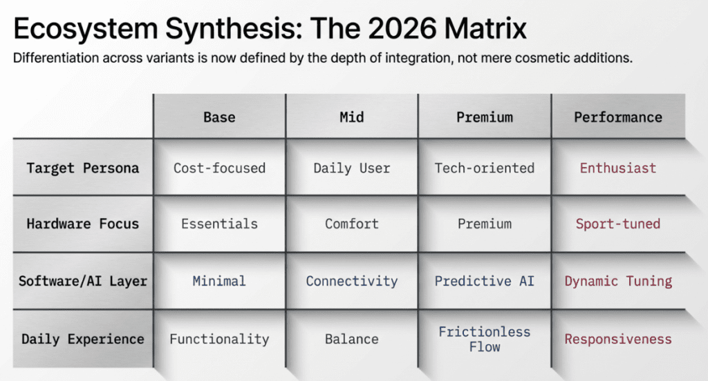 Ecosystem Synthesis: The 2026 Matrix
