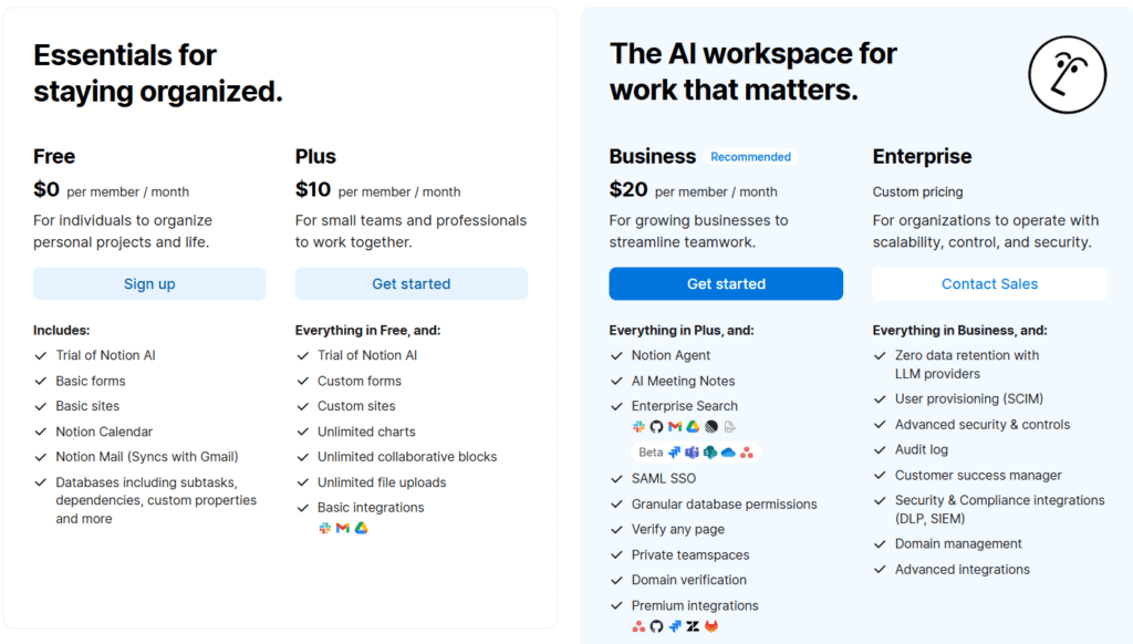 Notion Pricing (2026)