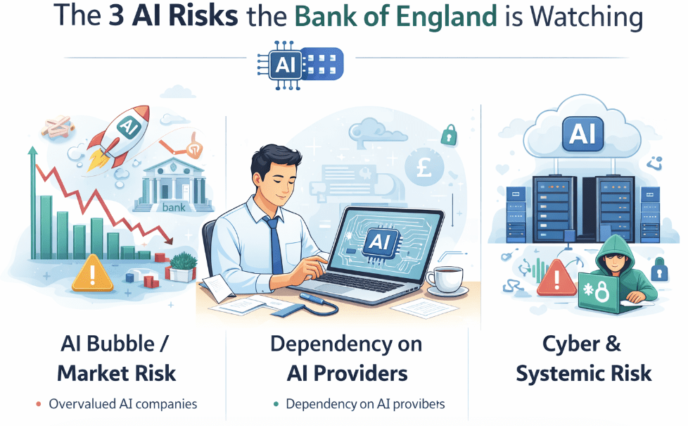 The three AI risks the Bank of England is really watching