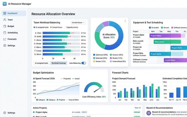 AI Resource Allocation for Small Businesses in 2026: Save Time, Cut Costs
