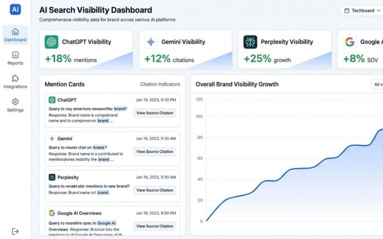 AI Search Visibility Tool in 2026 Track Brand Mentions & Citations