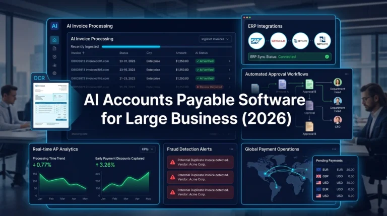 Best Accounts Payable Software for Large Business in 2026
