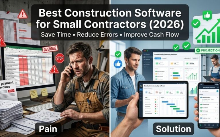 Best Construction Project Management Software for Small Business in 2026