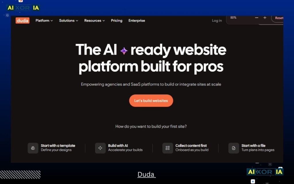 Duda  Best Wix Alternatives in 2026 (Better SEO & Faster Speed)