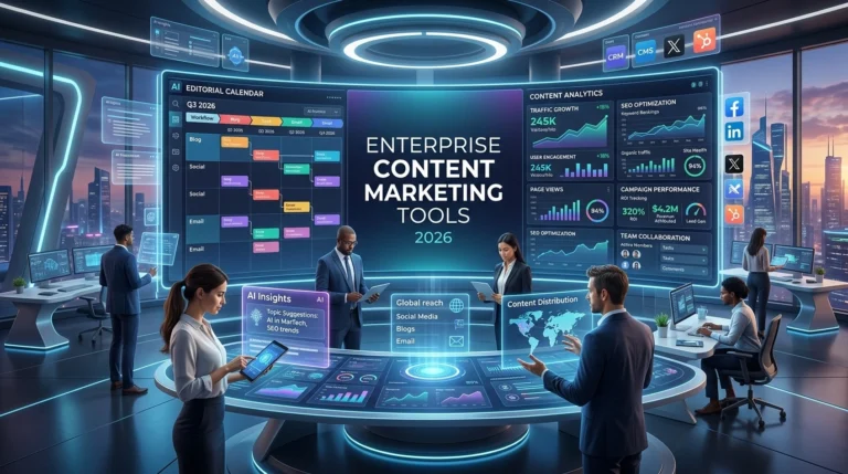 Enterprise Content Marketing Tools in 2026: 7 Best Platforms for Scaling Content Fast