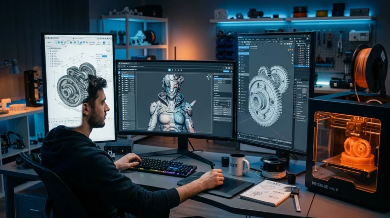 Best 3D Modeling Software for 3D Printing in 2026 (Free & Pro Tools Compared)