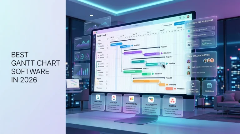 Best Gantt Chart Software in 2026 (Tested & Ranked) + Free Options