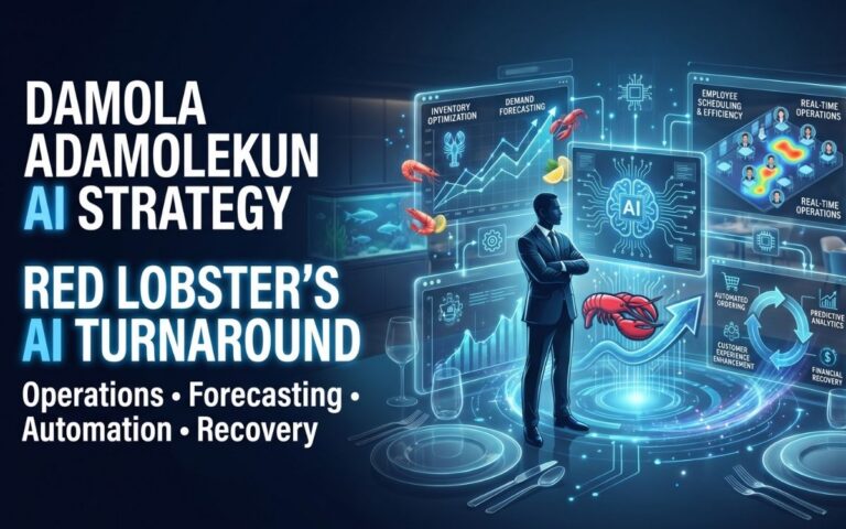 Damola Adamolekun AI Strategy: How Red Lobster Is Using AI to Rebuild Faster
