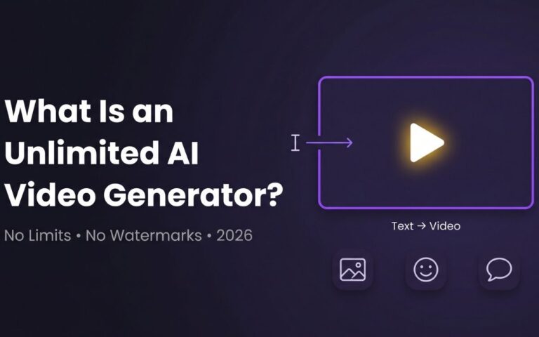 What Is an Unlimited AI Video Generator? (2026)