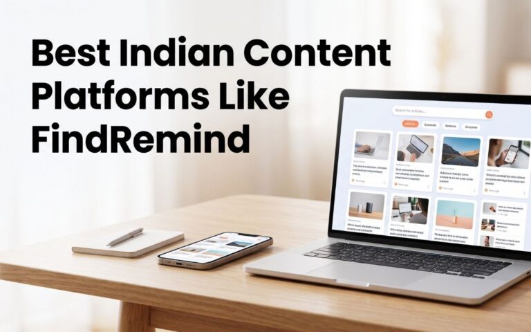 10 Best Indian Content Platforms Like FindRemind in 2026 (Top Alternatives)