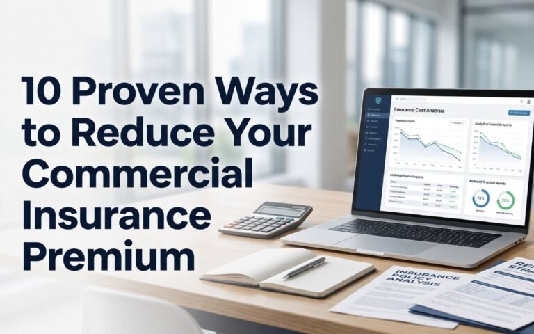 10 Proven Ways to Reduce Your Commercial Insurance Premium in 2026