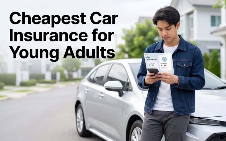 Cheapest Car Insurance for Young Adults in 2026 (Top 10 Companies Compared)