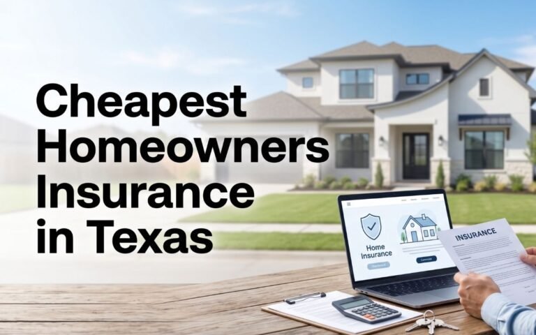 Cheapest Homeowners Insurance in Texas (2026) Compare the Lowest Rates