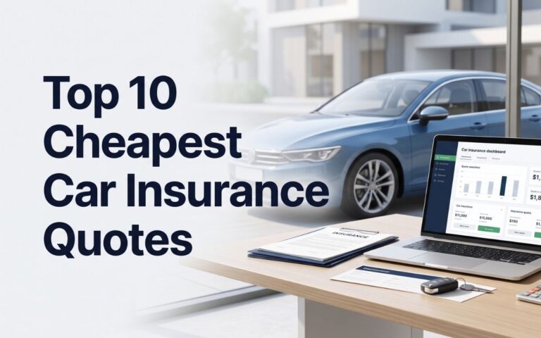 Top 10 Cheapest Car Insurance Quotes in 2026 (Compare & Save Today) (1)