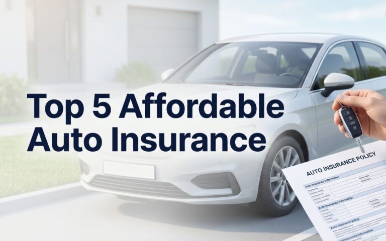 Top 5 Affordable Auto Insurance Companies in 2026 (Compare the Cheapest Rates)Top 5 Affordable Auto Insurance Companies in 2026 (Compare the Cheapest Rates)
