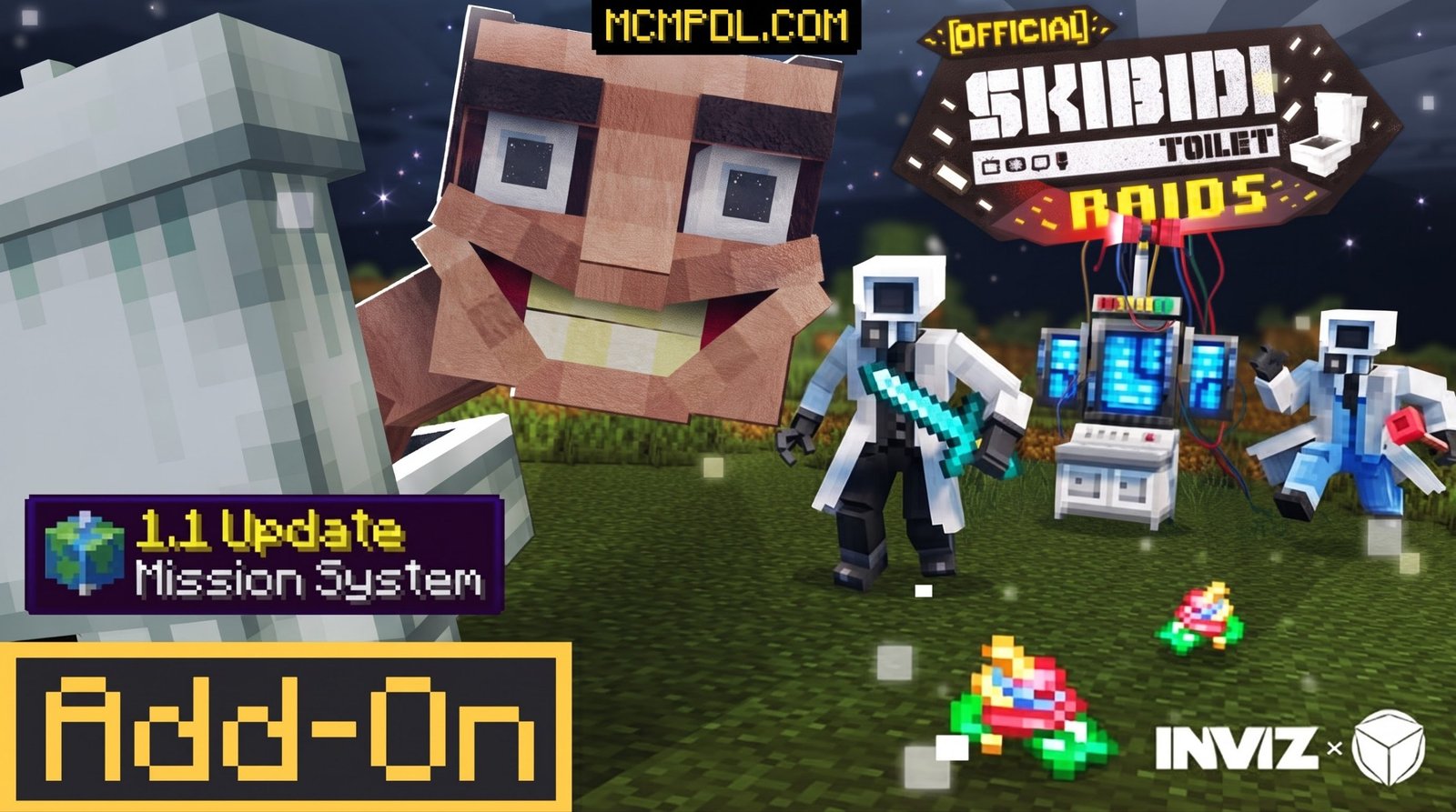 Skibidi Toilet Raids v1.1 Addon