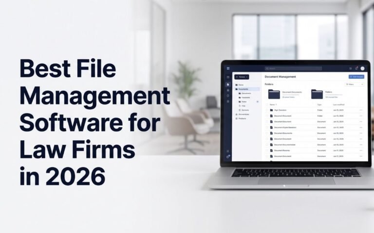 Best File Management Software for Law Firms in 2026