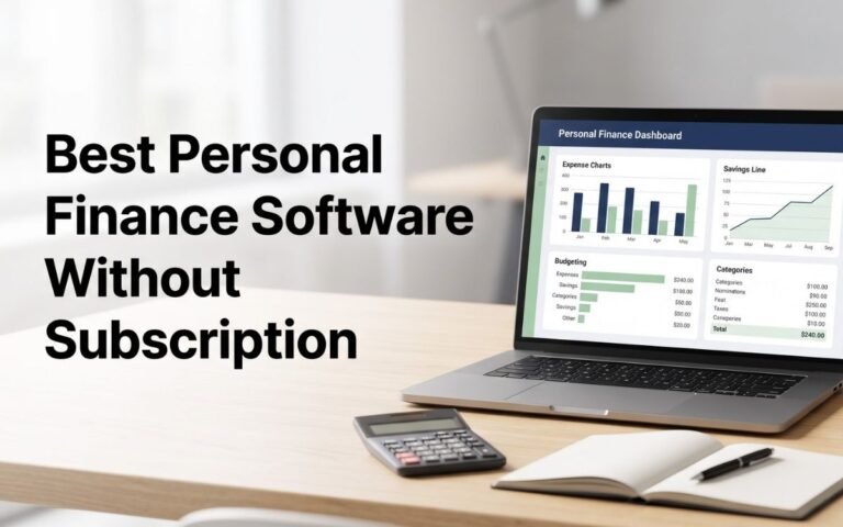 Best Personal Finance Software Without Subscription (2026 Guide)