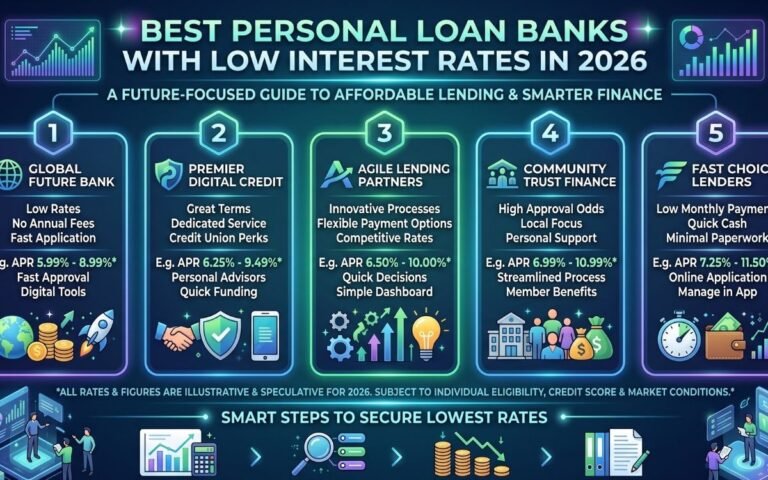 Best Personal Loan Banks With Low Interest Rates in 2026