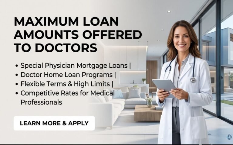 Maximum Loan Amount Offered to Doctors in 2026 (Complete Guide)