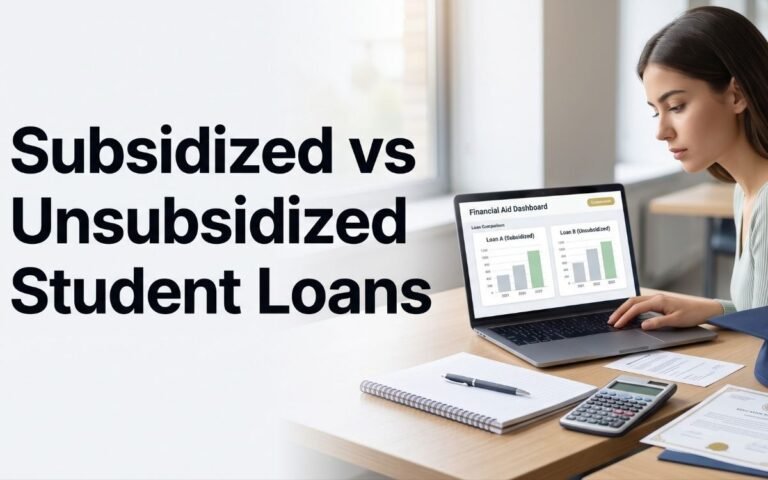 Subsidized vs Unsubsidized Student Loans in 2026: Key Differences Explained