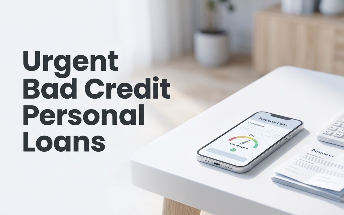 Urgent Bad Credit Personal Loans Fast Approval Guide 2026