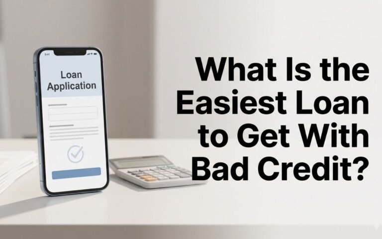 What Is the Easiest Loan to Get With Bad Credit in 2026?
