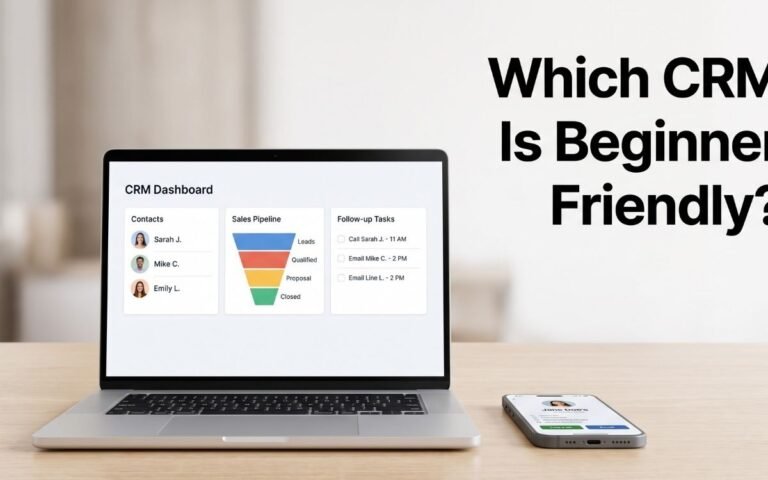 Which CRM Is Beginner Friendly 5 Easy Options for 2026