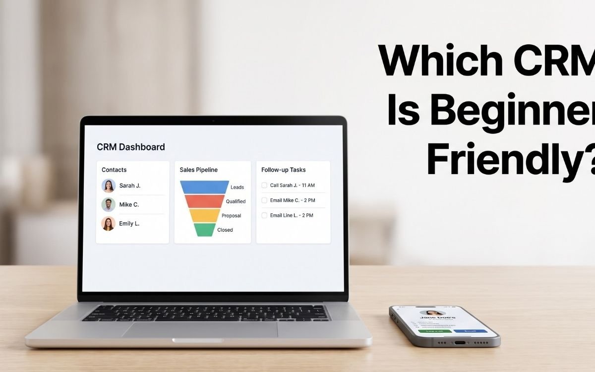 Which CRM Is Beginner Friendly 5 Easy Options for 2026